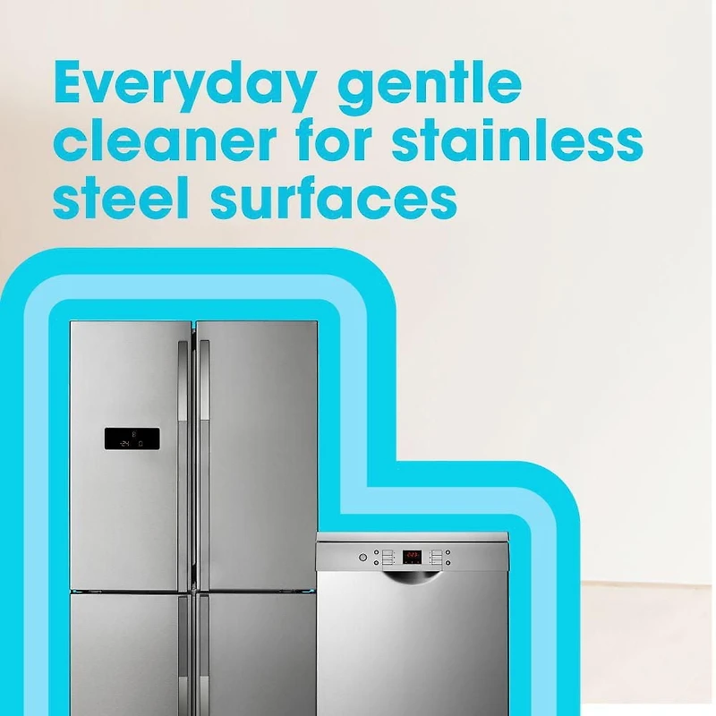 Pledge Stainless Steel Cleaner and Polish, Lemon Zest Scent, 275g