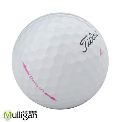 Mulligan - 96 Titleist Pro V1 Lady 4A Recycled Used Golf Balls, White