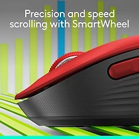 Logitech Signature M650 L Souris Sans Fil Grande Taille, Pour Mains Larges, Graphite