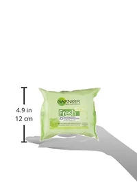 Garnier Skin Naturals Fresh Cleansing Cloths Face & Eyes, 25 pack