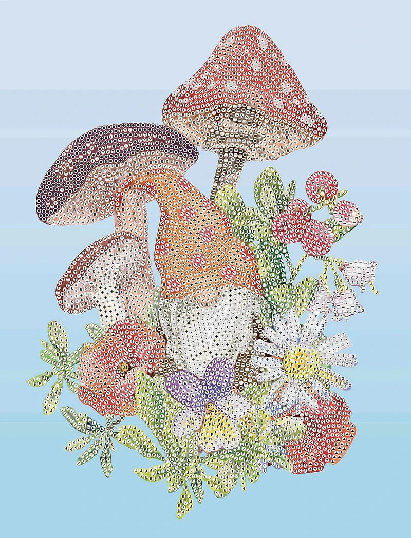 DIAMOND DOTZ® Garden Gnome Special Edition Diamond Painting Kit, Design Size: 9 x 12 inches