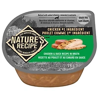 Nature's Recipe Chicken & Duck Recipe in Broth Wet Dog Food
