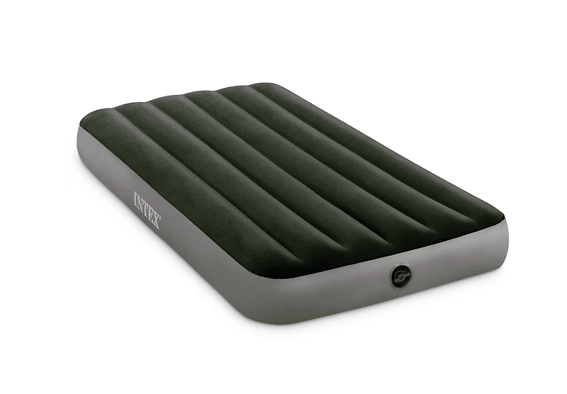 INTEX 10" Twin Dura-Beam Prestige Airbed w/ Battery Pump