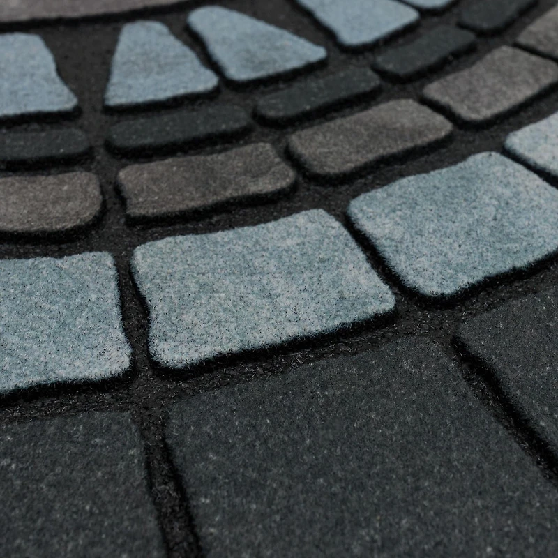 Mohawk Home Compass Stone Grey 1'11" X 2'11" Door Mat