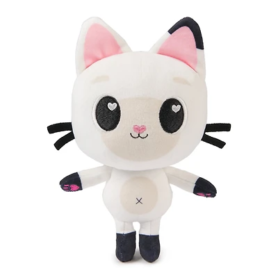 Gabby's Dollhouse: The Movie, Peluche Pandy Paws officielle, chat en peluche, jouets souples pour les enfants à partir d'un an, blanche, 20,3 cm