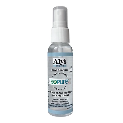 Aly's Choice Sopure<br>Nettoyant Antiseptique 59ml, Vaporisateur Mini Voyage