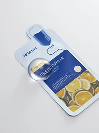 Masque Mediheal Dermaplus à la mandarine verte 22 ml - 1 boîte / 10 pièces