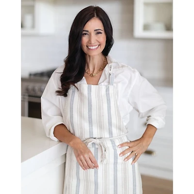 Tablier FRAÎCHE collection printanière rayé