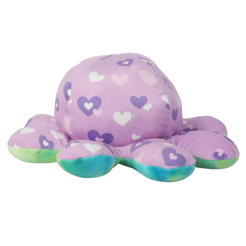 Way To Celebrate Valentine's Day 13.5" OCTOPUS Reversible Plush Animal