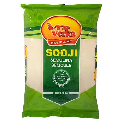 Farine de semoule grossière (Sooji) Verka, 4 lbs