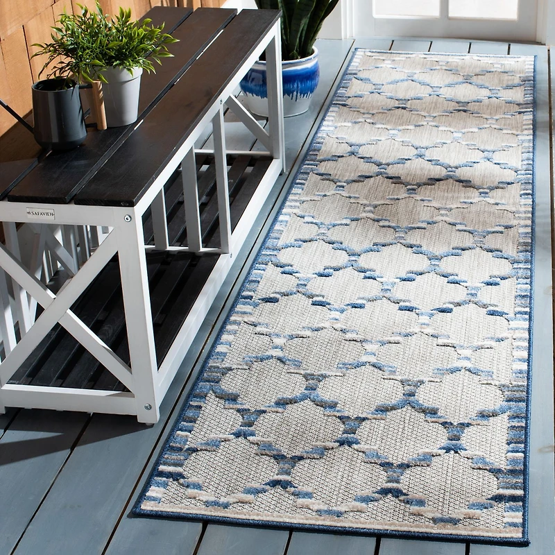 Safavieh Cabana Rorie Tapis Géométrique Extérieur