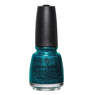 China Glaze Nail Lacquer - Give Me the Green Light! - 0.5 FL OZ, Nail Lacquer