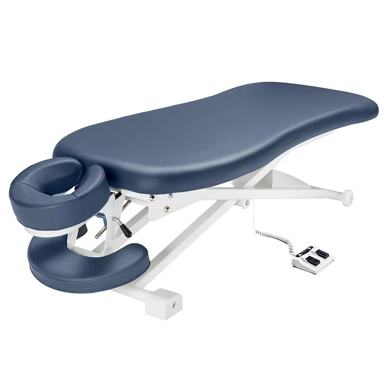 Master Massage  74 cm TheraMaster™ Table de Massage Electrique plat table de Détente Bleu Royal