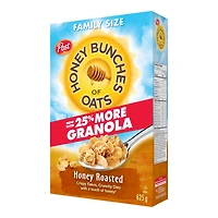 Post Honey Bunches of Oats Honey Roasted Cereal, Family Size, 625 g