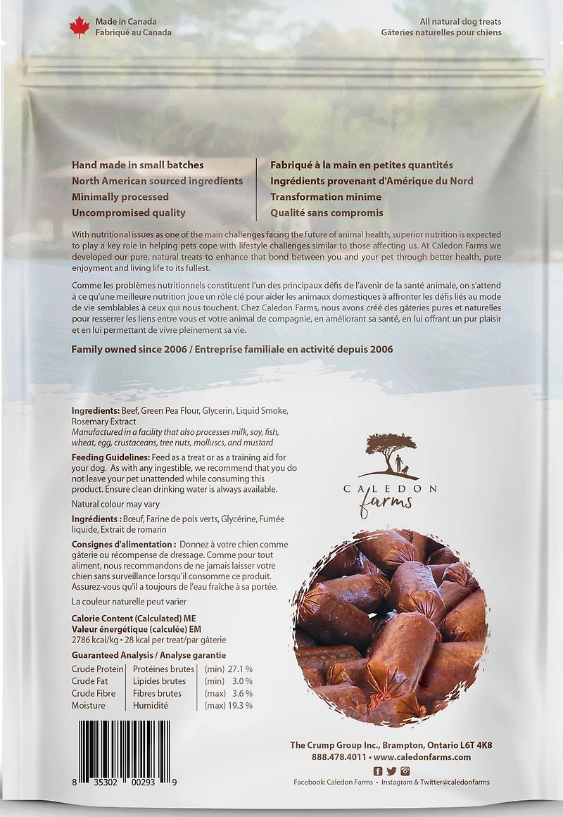 Caledon Farms Pocket Pepperettes Beef