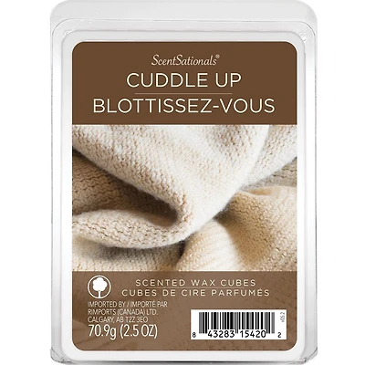 ScentSationals, Cubes de cire parfumés, Blottissez-vous AGE: 15+