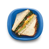Rubbermaid Takealongs On The Go Contenants De Conservation Des Aliments Et De Préparation Des Repas, 2,9 Tasses Pour Sandwiches paquet de 4