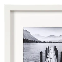 Cadre photo blanc MacIntyre 28x36 cm à 20.32x25.4 cm