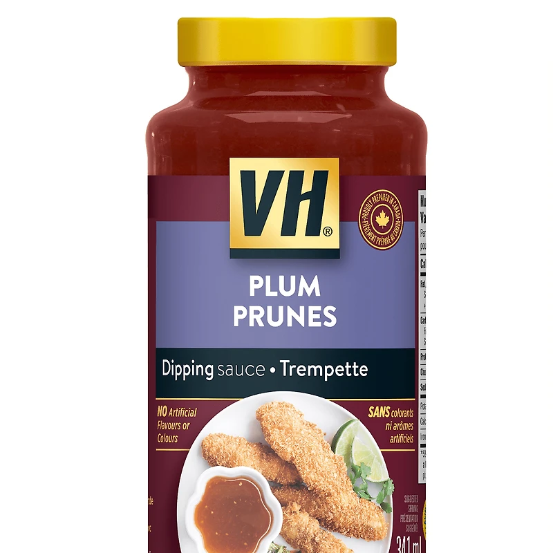 Trempette aux prunes sans gluten VH 341 ml