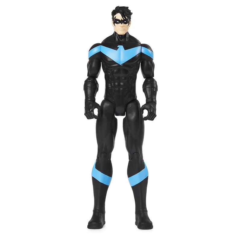 Batman, Figurine articulée Nightwing de 30 cm (costume bleu), pour les enfants à partir de 3 ans