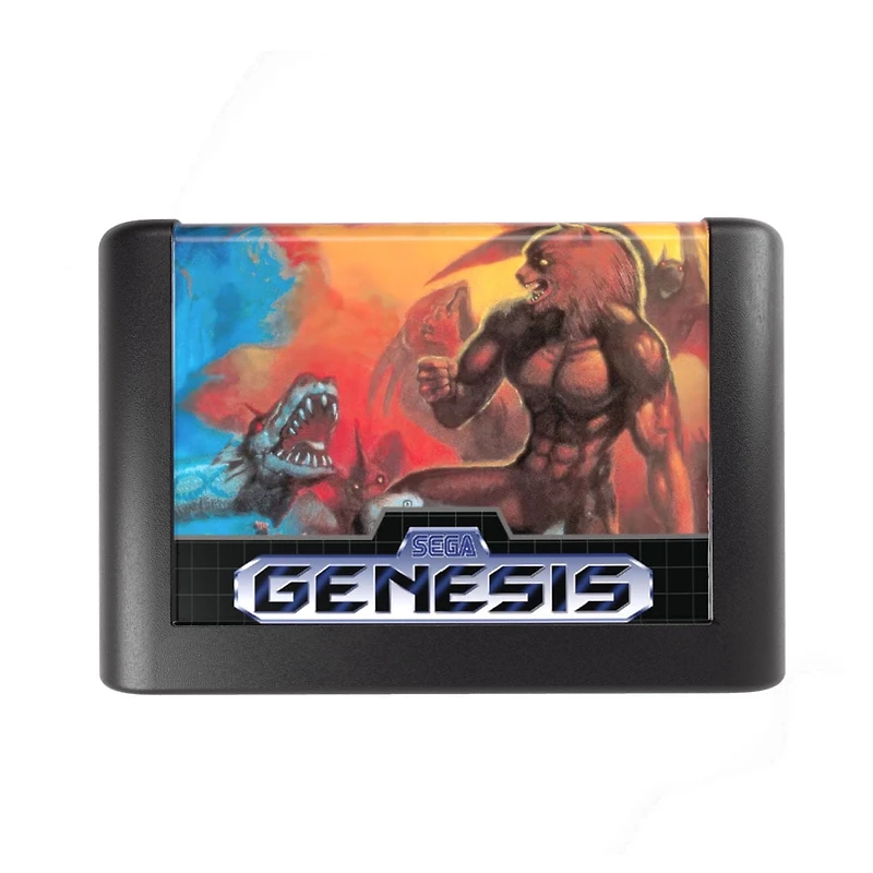 Console Heroes: Altered Beast Collectible Diorama – Mini Werewolf & Aggar Figures with Graveyard Boss Scene – Retro Sega Genesis Cartridge Display – Official Licensed – Ages 8+