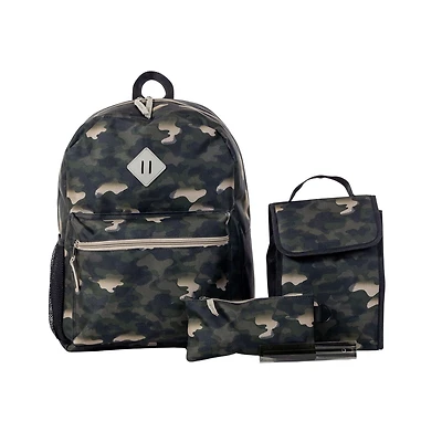 Ensemble sac à dos "Jour d'École Complet" de Jetstream 4mcx, Camo vert olive