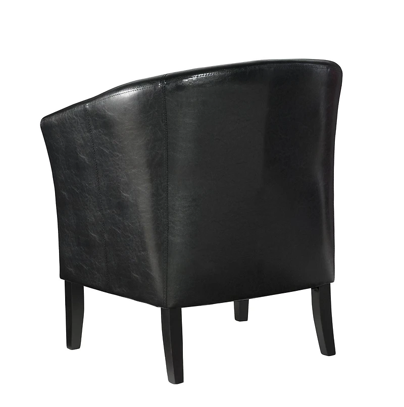 Finn Noir Fauteuil Club