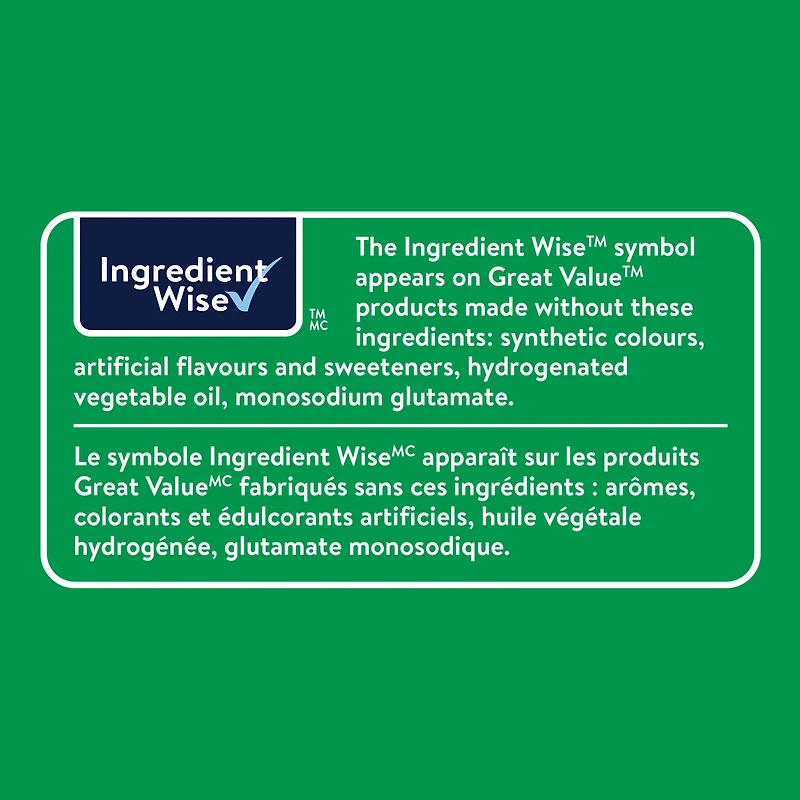 Huile végétale Great Value 1 L