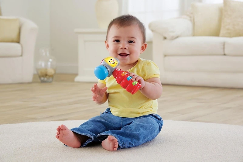 Fisher-Price Laugh & Learn Tap 'n Learn Hammer - Bilingual Version