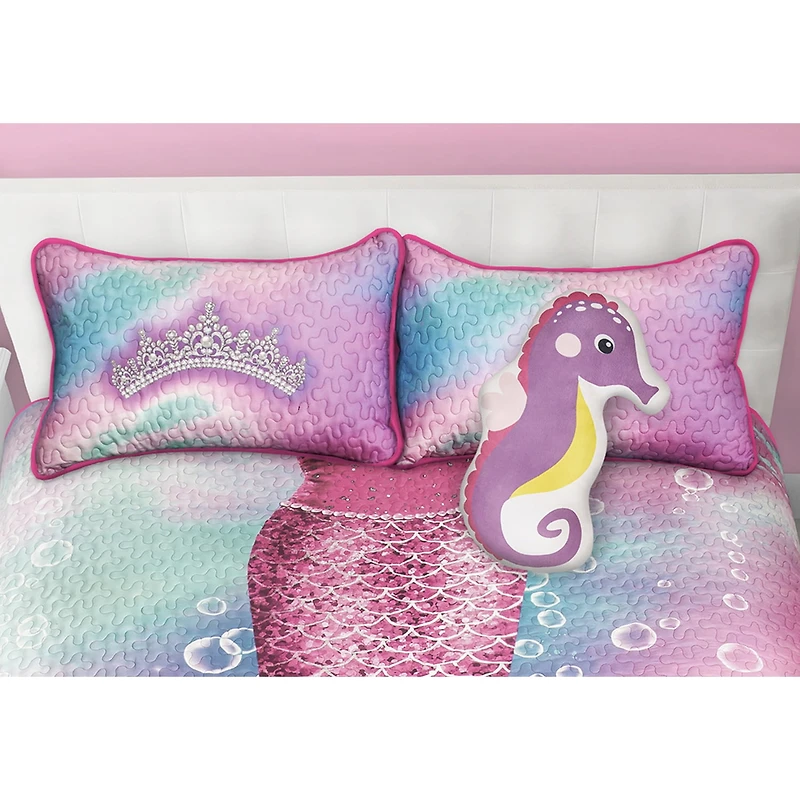 Safdie & Co. Courtepointe 2PC Ens T Sirène