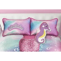 Safdie & Co. Courtepointe 2PC Ens T Sirène