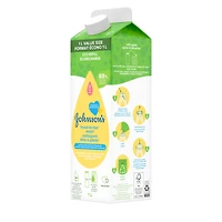Johnson's Head to Toe Recharge en Carton de Nettoyant, Nettoie en Douceur la Peau Délicate de Bébé, Nettoyant Hypoallergénique, Sans Parabènes