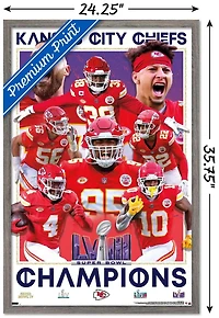 NFL Kansas City Chiefs - Champions du Super Bowl LVIII