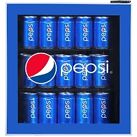 Réfrigérateur compact de 1.8 pi³ de Pepsi - Bleu