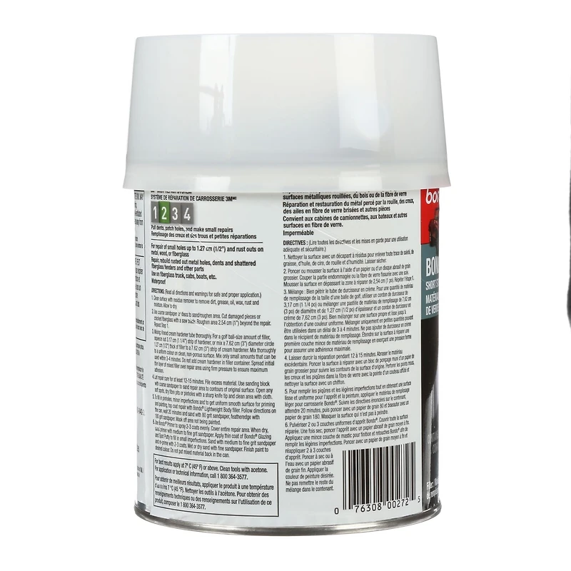 Matériau de remplissage renforcé Bondo-Glass® 272C, 0,95 l (1 pinte)