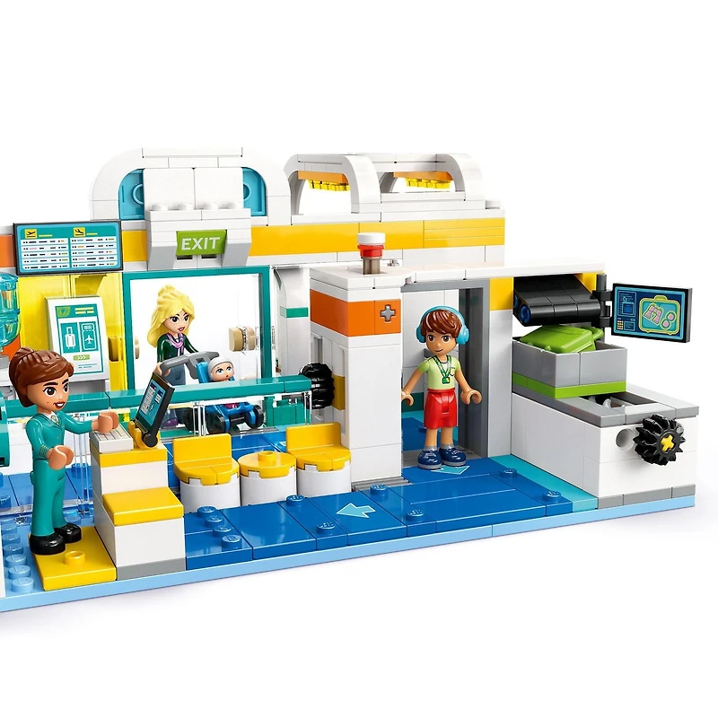 LEGO Friends L’aéroport et l’avion de Heartlake City 42656 Ensemble de construction (958 pièces)