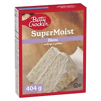 Betty Crocker Super Moist White Cake Mix, 404 g