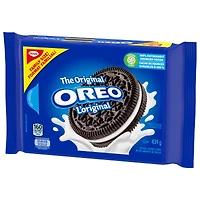 OREO Original Chocolate Sandwich Cookies, Family Size, 439 g