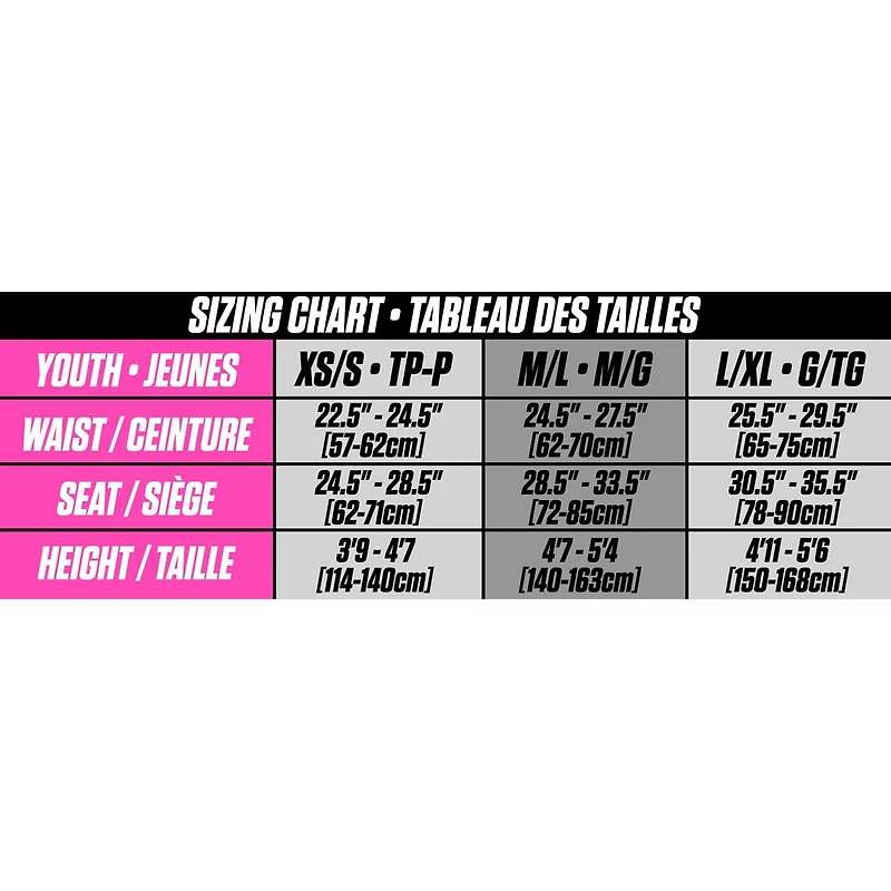 Hockey Jill Mesh Shorts with Protective Pad - Youth - Large / Extra-Large, with Hook and Loop