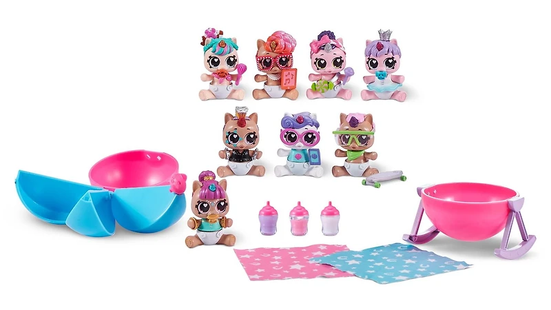 Capsule mystère à collectionner Groupe de licornes bébés 5 Surprise Série 4