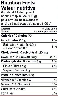 Notre Excellence Couronne de crevettes