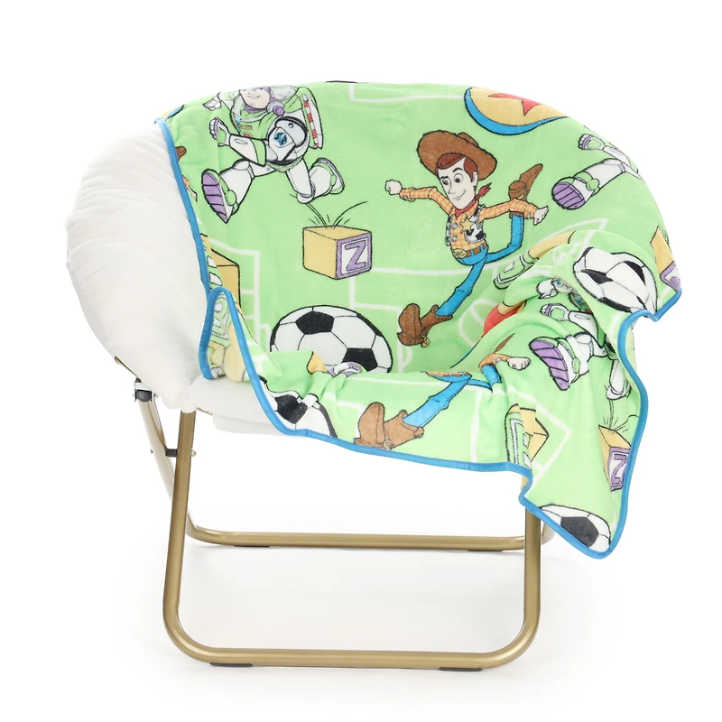 Toy Story Soccer Jeté en Molleton au Toucher Soie