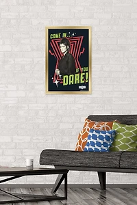 Beetlejuice Beetlejuice - Come In If You Dare Wall Poster, 14.725" x 22.375" Framed