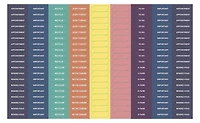 Calendrier de planification familiale Mead® Calendrier