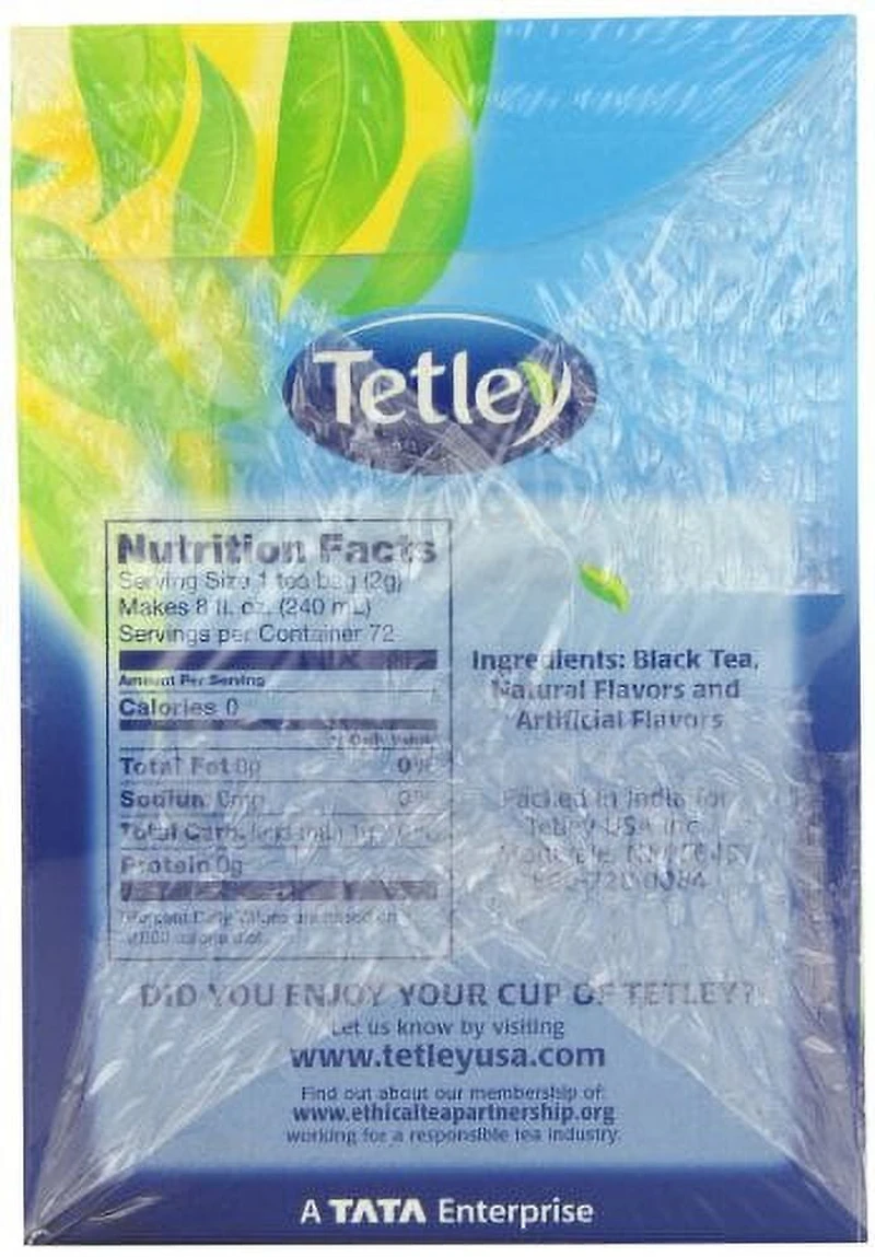 TETLEY ELAICHI RED T - FRENCH