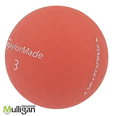 Mulligan - 96 Taylormade Soft Response 5A Recycled Used Golf Balls, Red