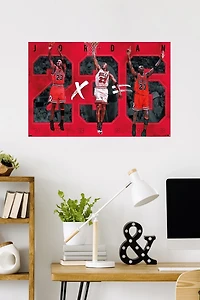 Michael Jordan - Six Wall Poster, 22.375" x 34"