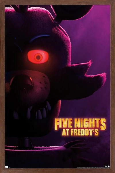 Five Nights at Freddy's Movie - Foxy One Sheet Wall Poster, 22.375" x 34"