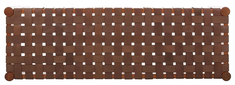 Safavieh Amalia Leather Bench