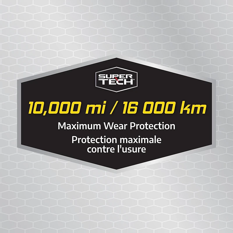 Huile moteur entièrement synthétique 10w-30 Super Tech 5 litres